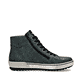 Olivgrüne remonte Damen Schnürstiefel D0772-54 mit wasserabweisender TEX-Membran. Schuh Innenseite.