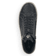 Schwarze remonte Damen Schnürstiefel D0772-01 mit wasserabweisender TEX-Membran. Schuh von oben.