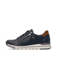 Dunkelblau-braune remonte Damen Sneaker R6716-14. Schuh Außenseite.