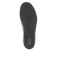 Schwarze remonte Damen Kurzstiefel R7674-04 mit einem Reißverschluss. Schuh Laufsohle.