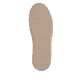 Beige-bronzene remonte Damen Sneaker D3E05-90 mit der ultraleichten lightsole+. Schuh Laufsohle.