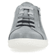 Blaue remonte Damen Schnürschuhe D1E02-14 mit einem Reißverschluss. Schuh von vorne.