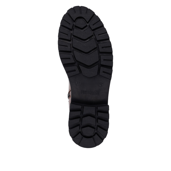 Braune remonte Hochschaftstiefel D0B72-22 mit wasserabweisender TEX-Membran. Schuh Laufsohle.