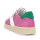 Rosane remonte Damen Sneaker Low D2C02-31 mit einem Reißverschluss. Schuh von hinten.