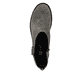 Graue remonte Damen Kurzstiefel D0A82-45 mit wasserabweisender TEX-Membran. Schuh von oben.