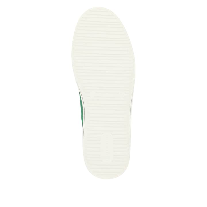 Grüne remonte Damen Sneaker D1C04-52 mit Reißverschluss sowie der Komfortweite G. Schuh Laufsohle.