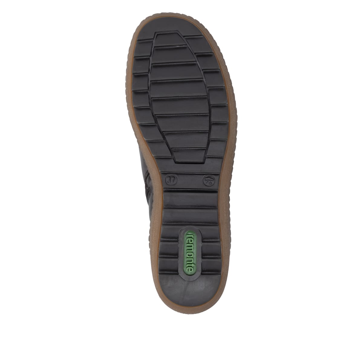 Braun-bronzene remonte Damen Schnürstiefel R1454-26. Schuh Laufsohle.