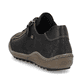 
Urbanschwarze remonte Damen Schnürschuhe R1402-07 mit Schnürung und Reißverschluss. Schuh von hinten