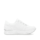 Weiße remonte Damen Sneaker Low D1302-82 mit Reißverschluss sowie Komfortweite G. Schuh Innenseite.