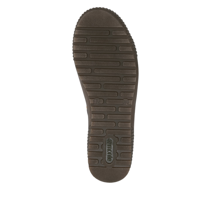 Gelbe remonte Damen Schnürstiefel D0782-68 mit wasserabweisender TEX-Membran. Schuh Laufsohle.