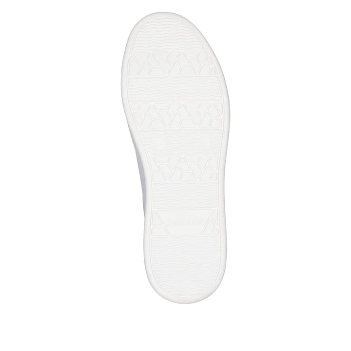 Weiße remonte Damen Sneaker Low D2E01-80 mit Reißverschluss sowie Komfortweite G. Schuh Laufsohle.