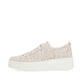 Bunte remonte Damen Sneaker D1C03-90 mit Schnürung sowie der Komfortweite G. Schuh Außenseite.