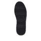 Schwarze remonte Damen Sneaker D2E00-03 mit goldenen Details. Schuh Laufsohle.