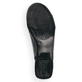 Schwarze remonte Riemchensandaletten R8772-00 mit einem Klettverschluss. Schuh Laufsohle.