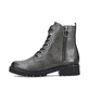 
Grüngraue remonte Damen Biker Boots D8671-52 mit Schnürung und Reißverschluss. Schuh Außenseite