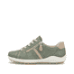 Grüne remonte Damen Schnürschuhe R1432-52 mit einem Reißverschluss. Schuh Außenseite.
