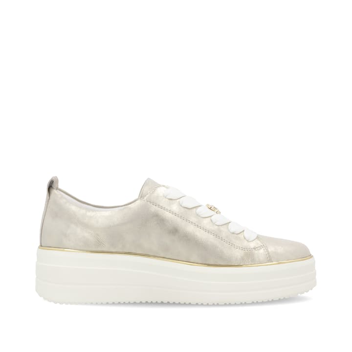Goldene remonte Damen Sneaker Low D1C03-60 mit Schnürung sowie Komfortweite G. Schuh Innenseite.