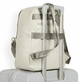 remonte Damen Rucksack Q0527-00 in Mattschwarz aus Textil mit Reißverschluss. Rucksack getragen.