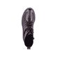 
Weinrote remonte Damen Biker Boots D0B75-35 mit einer dämpfenden Profilsohle. Schuh von oben