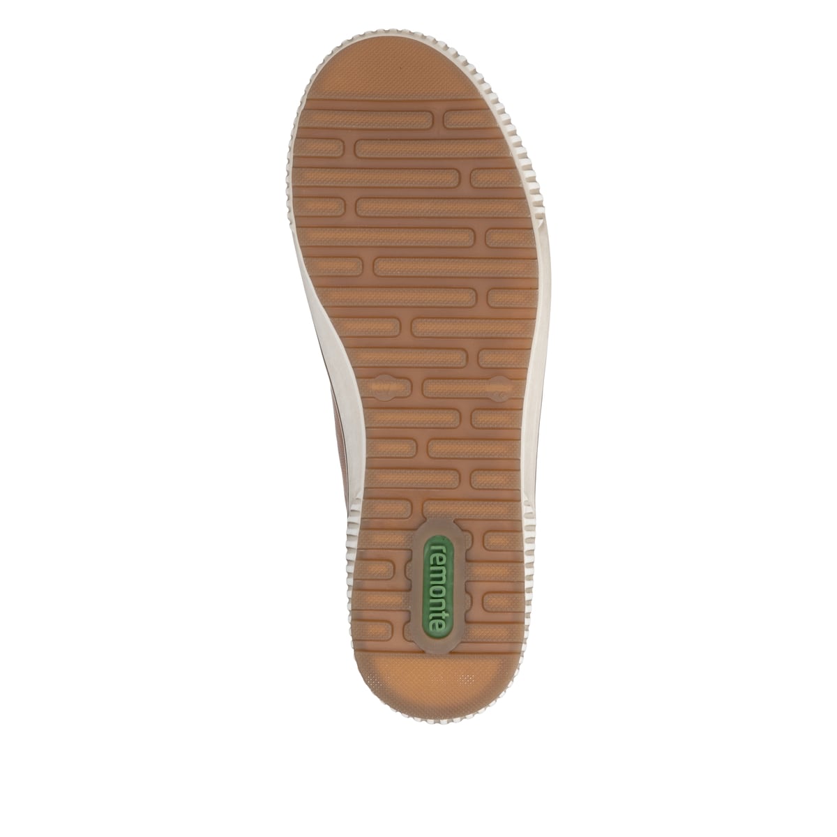Cognacfarbene remonte Damen Schnürstiefel D0784-22. Schuh Laufsohle.