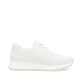Weiße remonte Damen Sneaker Low D2G01-80 mit Reißverschluss sowie Komfortweite G. Schuh Innenseite.