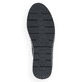 Schwarze remonte Damen Sneaker R0701-03 mit Reißverschluss sowie Komfortweite G. Schuh Laufsohle.