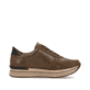 Braune remonte Damen Sneaker D1318-22 mit Reißverschluss sowie Komfortweite G. Schuh Innenseite.