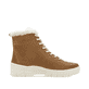 Braune remonte Damen Schnürstiefel D0E77-22 mit wasserabweisender TEX-Membran. Schuh Innenseite.
