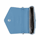 remonte Damen Handtasche Q0627-00 in Glanzschwarz aus Kunstleder mit Überschlag und Reißverschluss. Handtasche getragen.