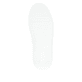 Weiße remonte Damen Sneaker Low D1C01-84 mit Reißverschluss sowie Komfortweite G. Schuh Laufsohle.