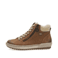 
Karamellbraune remonte Damen Schnürschuhe D0770-22 mit Schnürung und Reißverschluss. Schuh Außenseite
