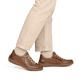 Chaussures à lacets remonte marron pour femmes D3T00-24. Chaussure au pied.