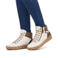 
Sternenweiße remonte Damen Schnürstiefel R7997-80 mit Schnürung und Reißverschluss. Schuh am Fuß