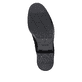 Bottes cuissardes remonte noires femmes D3U70-00 avec fermeture éclair. Semelle extérieure de la chaussure.