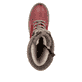 Rote remonte Hochschaftstiefel D9380-35 mit Flip-Grip Sohle. Schuh von oben.