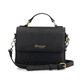 Shoppe jetzt die remonte Handtasche Q0632-00 in Schwarz mit Überschlag, Reißverschluss und Innfenfach. Vorderseite.