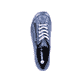 Himmelblaue remonte Damen Schnürschuhe R1402-15 mit Schnürung und Reißverschluss. Schuh Laufsohle