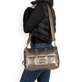 remonte Damen Handtasche Q0709-35 in Bordeauxrot aus Kunstleder mit Reißverschluss. Handtasche getragen.