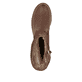 Braune remonte Hochschaftstiefel D0B80-24 mit wasserabweisender TEX-Membran. Schuh von oben.