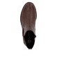 Chelsea Boots remonte marron femme D2Q70-22 avec membrane remonteTEX. Semelle extérieure de la chaussure.
