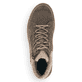 
Asphaltgraue remonte Damen Schnürstiefel D7478-45 mit Schnürung und Reißverschluss. Schuh von oben