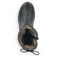 
Tiefschwarze remonte Damen Kurzstiefel R8471-01 mit einer flexiblen Profilsohle. Schuh von oben