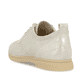 Goldene remonte Damen Schnürschuhe D2F01-90 mit einer gepolsterten Einlegesohle. Schuh von hinten.