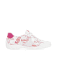 Weiße remonte Damen Schnürschuhe R3403-81 mit einem Reißverschluss. Schuh Innenseite.