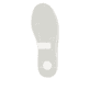 Weiße remonte Damen Sneaker Low D2J00-81 mit Schnürung sowie der Komfortweite G. Schuh Laufsohle.