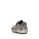 Graue remonte Damen Schnürschuhe R1402-44 mit wasserabweisender TEX-Membran. Schuh von hinten.