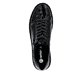 Schwarze remonte Damen Sneaker D2E01-00 mit Reißverschluss sowie Komfortweite G. Schuh Laufsohle.