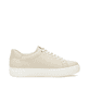 Beige remonte Damen Sneaker Low D0919-60 mit Reißverschluss sowie Komfortweite G. Schuh Innenseite.