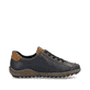 Dunkelblau-braune remonte Damen Schnürschuhe R1402-16. Schuh Innenseite.