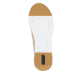 Beige remonte Damen Sneaker Low R6705-61 mit Reißverschluss sowie Komfortweite G. Schuh Laufsohle.
